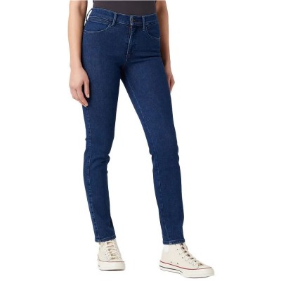 дънки,дамски,панталони,wrangler,112343578,slim,fit,jeans,unbreakable,(blue)