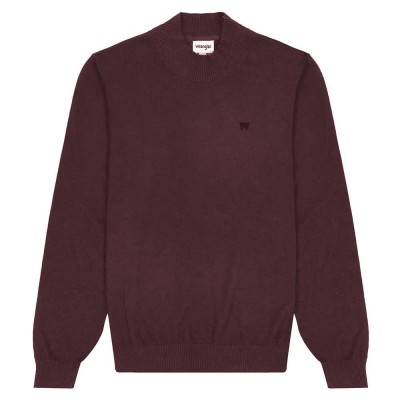 блуза,мъжки,пуловери,wrangler,roll,neck,sweater,red,(dahlia)