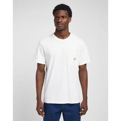 тениска,мъжки,тениски,lee,ww,pocket,tee,short,sleeve,t,shirt,ecru,(beige)