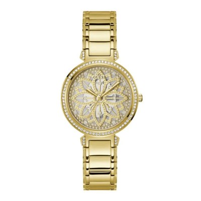 часовник,часовници,guess,lily,watch,golden