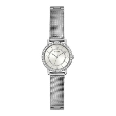 часовник,часовници,guess,melody,watch,silver