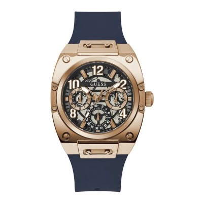 часовник,часовници,guess,prodigy,watch,blue,(golden)