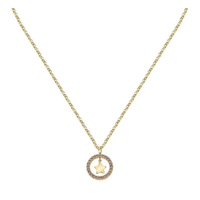 бижутерия,le,petite,story,friendship,yg,amt,hoopstar,405,cm,necklace,golden,(gold)