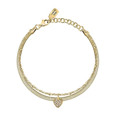 бижутерия,le,petite,story,love,br,yg,2,heart,16+3,cm,bracelet,golden,(gold)