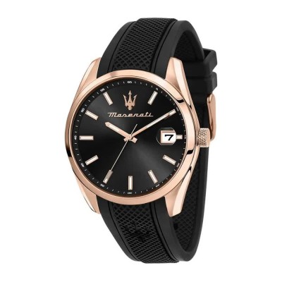 часовник,часовници,maserati,attrazione,43,mm,3h,watch,golden