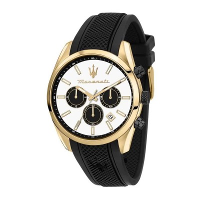 часовник,часовници,maserati,attrazione,43,watch,golden,(black)