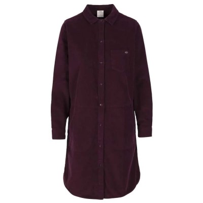 рокля,дамски,поли,и,рокли,trespass,allison,long,sleeve,dress,purple,(dark,cherry)