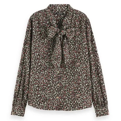 дамски,блузи,scotch,&,soda,173207,long,sleeve,blouse,green,(creatures,of,the,night,field,green)
