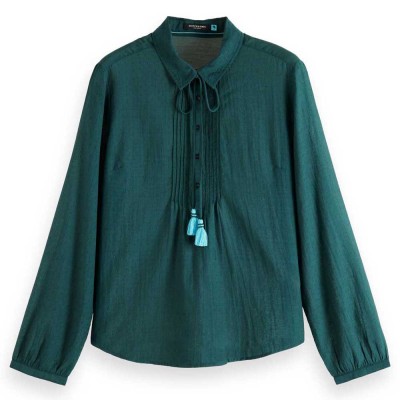 дамски,блузи,дамски,ризи,scotch,&,soda,173312,long,sleeve,blouse,green