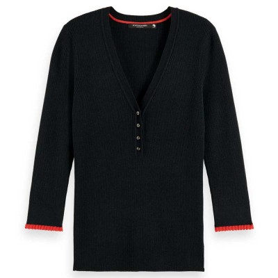 блуза,дамски,пуловери,дамски,плетени,дрехи,scotch,&,soda,173341,sweater,black