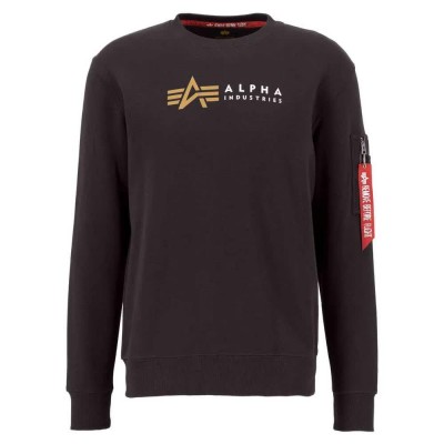 блуза,мъжки,пуловери,alpha,industries,alpha,label,sweatshirt,black
