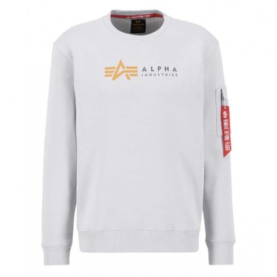 блуза,мъжки,пуловери,alpha,industries,alpha,label,sweatshirt,grey
