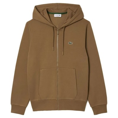 блуза,мъжки,пуловери,lacoste,sh9626,00,sweatshirt,brown,(cookie)