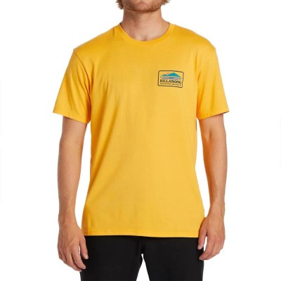 тениска,мъжки,тениски,billabong,range,short,sleeve,t,shirt,mango,(yellow)