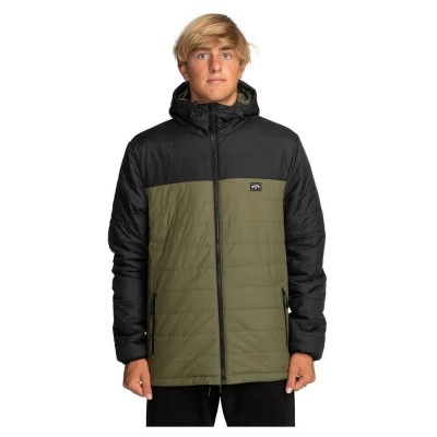 яке,мъжки,якета,billabong,surf,check,jacket,green,(black,military)