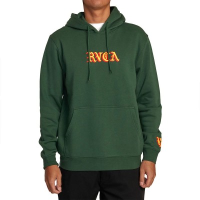 суичър,мъжки,пуловери,rvca,del,toro,hoodie,green