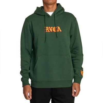 суичър,мъжки,пуловери,rvca,del,toro,hoodie,green,(college,green)