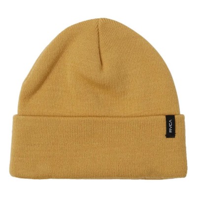 шапка,всички,шапки,rvca,essential,beanie,tan,(yellow)