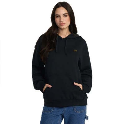 суичър,дамски,блузи,rvca,recession,hoodie,black,(rvca,black)