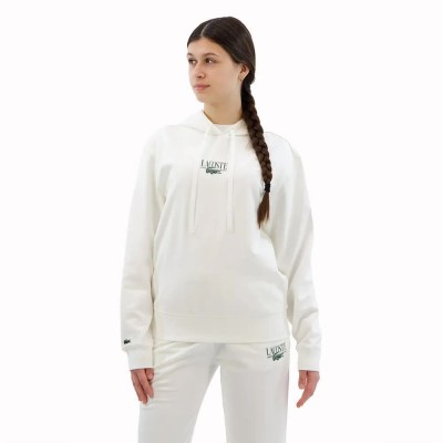 блуза,дамски,блузи,lacoste,sf0884,sweatshirt,white