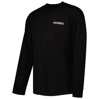 тениска,мъжки,тениски,дамски,тениски,dickies,hays,long,sleeve,t,shirt,black,(black)