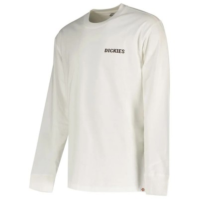 тениска,мъжки,тениски,dickies,hays,long,sleeve,t,shirt,white,(beige,white)