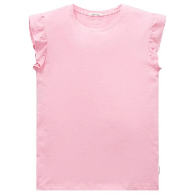 тениска,детски,тениски,tom,tailor,1031380,ruffled,sleeve,sleeveless,t,shirt,fairy,floss,pink,(pink)
