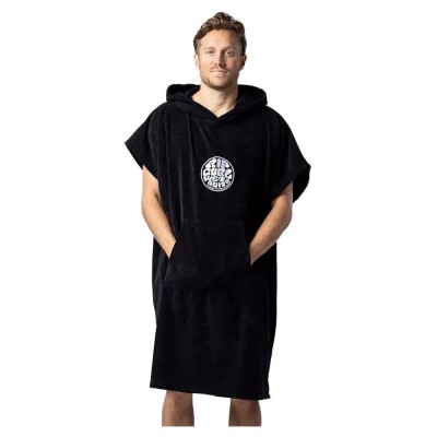 хавлии,rip,curl,logo,bathrobe,black