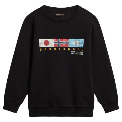 блуза,детски,блузи,napapijri,b,brunt,sweatshirt,black