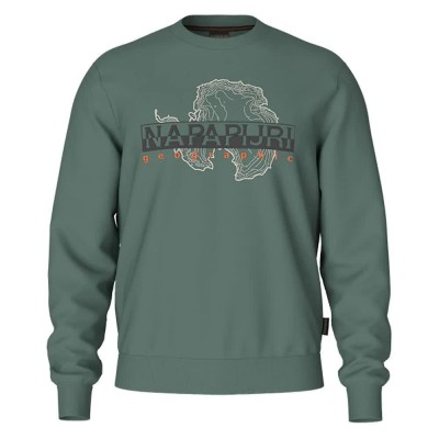 блуза,мъжки,пуловери,napapijri,b,iceberg,sweatshirt,green,(green,balsam)