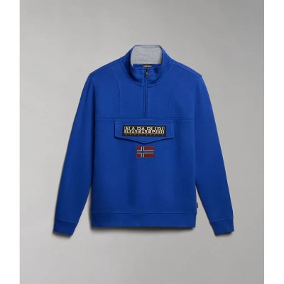 блуза,мъжки,пуловери,napapijri,burgee,1,half,zip,sweatshirt,blue