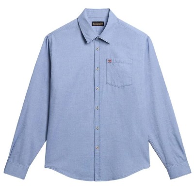 риза,с,дълъг,ръкав,мъжки,ризи,napapijri,g,wilkins,long,sleeve,shirt,blue,horizon,(blue)