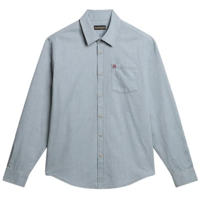 риза,с,дълъг,ръкав,мъжки,ризи,napapijri,g,wilkins,long,sleeve,shirt,green,balsam,(green)
