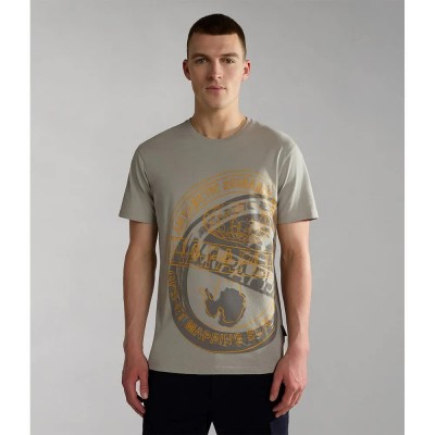 тениска,мъжки,тениски,napapijri,s,argus,short,sleeve,t,shirt,grey,(gray,ghost)