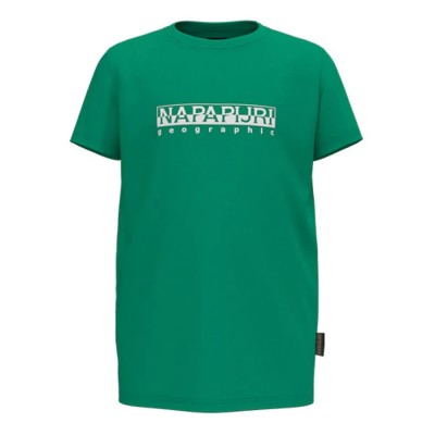 тениска,детски,тениски,napapijri,s,box,2,short,sleeve,t,shirt,green,(green,parakeet)