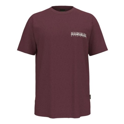 тениска,мъжки,тениски,napapijri,s,freestyle,1,short,sleeve,t,shirt,vint,amaranth,(purple)