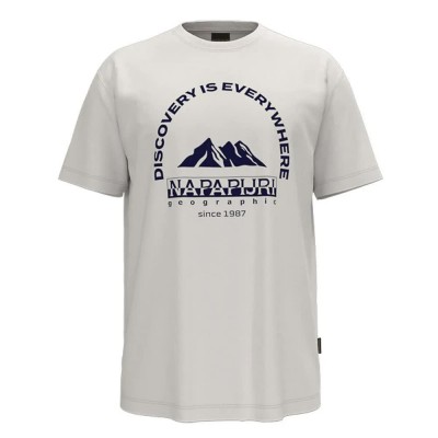 тениска,мъжки,тениски,napapijri,s,freestyle,1,short,sleeve,t,shirt,white,whisper,(white)