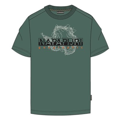 тениска,мъжки,тениски,napapijri,s,iceberg,short,sleeve,t,shirt,green
