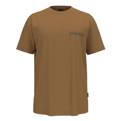 тениска,мъжки,тениски,napapijri,s,telemark,1,short,sleeve,t,shirt,beige,(beige,bistre)