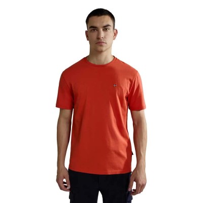 тениска,мъжки,тениски,napapijri,salis,sum,short,sleeve,t,shirt,red,(red,rusty)