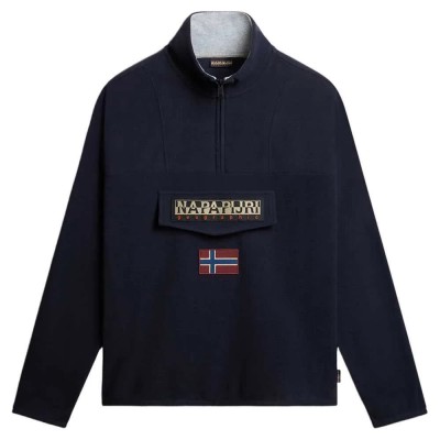 блуза,мъжки,пуловери,napapijri,t,burgee,half,zip,sweatshirt,blue,marine,(blue)