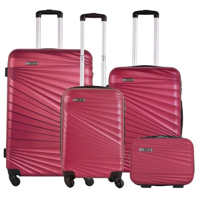 куфари,wellhome,wh4171,trolley,bag,4,units,pink,(pink)