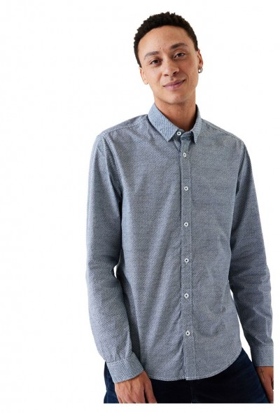 риза,с,дълъг,ръкав,мъжки,ризи,garcia,i31285,long,sleeve,shirt,grey