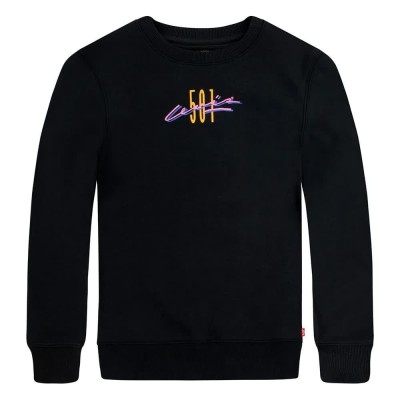 блуза,детски,блузи,levi´s,®,501,archival,sweatshirt,meteorite,(black)