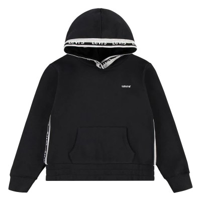 суичър,детски,блузи,levi´s,®,meet,and,greet,taping,hoodie,black,(caviar)