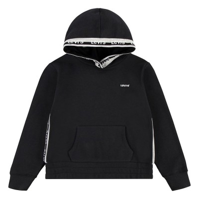 детски,суичър,детски,блузи,levi´s,meet,and,greet,taping,kids,hoodie,black