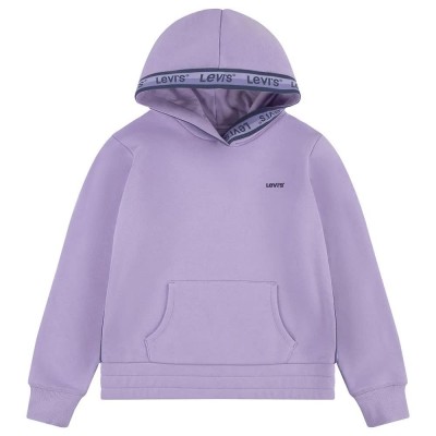 суичър,детски,блузи,levi´s,®,meet,and,greet,taping,hoodie,purple,rose,(purple)