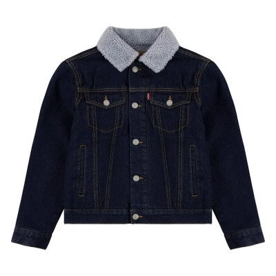 яке,детски,якета,и,палта,levi´s,®,sherpa,trucker,jacket,pearson,(blue)