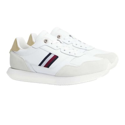 маратонки,дамски,маратонки,tommy,hilfiger,global,stripes,lifestyle,runner,trainers,beige