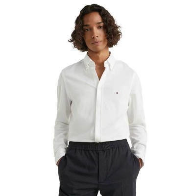 риза,с,дълъг,ръкав,дамски,ризи,мъжки,ризи,tommy,hilfiger,1985,long,sleeve,shirt,white,(optic,white)